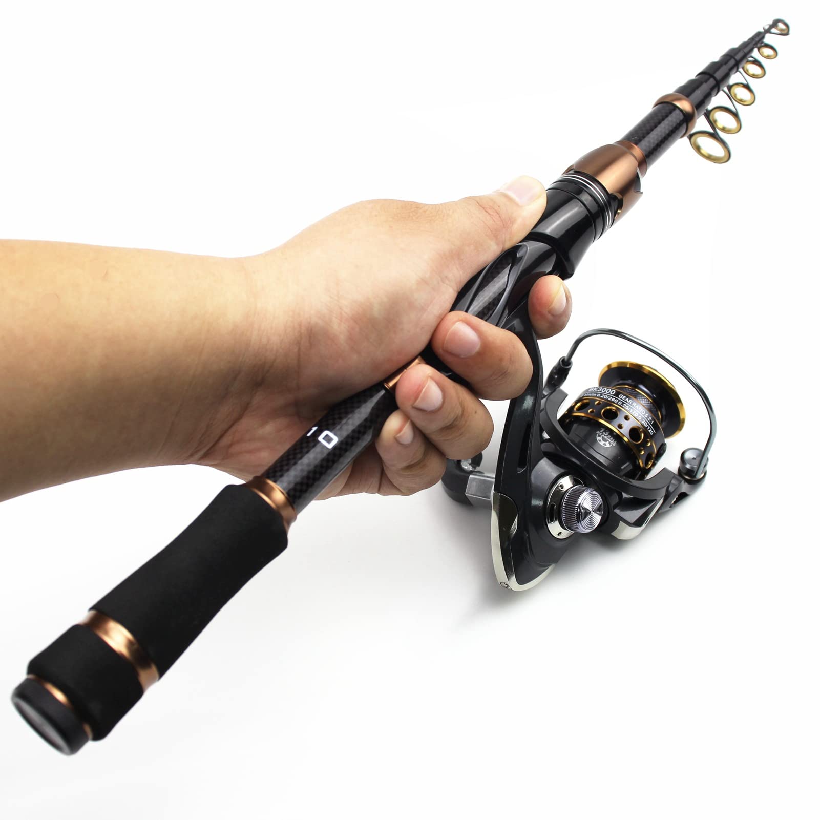 小物 rod.san Fishing Rod 2.1m Carbon Small sea Rod Simple Set Ultra-Short